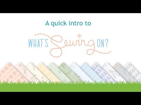 Lawn Fawn What's Sewing On 6x6 Inch Petite Paper Pack lf3118 intro to collection up close look