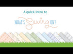 Lawn Fawn What's Sewing On 6x6 Inch Petite Paper Pack lf3118 intro to collection up close look