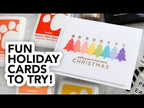 Simon Says Stamp! CZ Design Clear Stamps HOLIDAY SILHOUETTES cz376c Peace On Earth