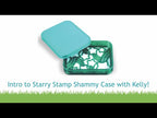 Simon Says Stamp! Lawn Fawn STARRY STAMP SHAMMY CASE Storage LF2095