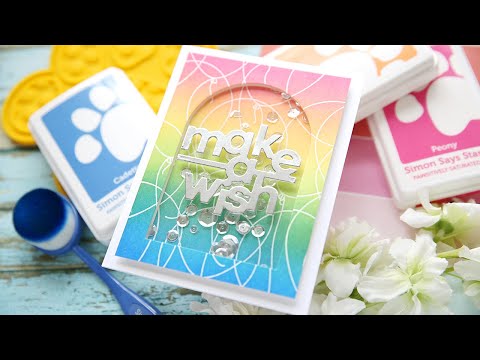Simon Says Stamp MAKE A WISH Wafer Dies sssd112722