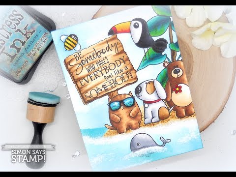 Simon Says Stamp! Tim Holtz Distress Ink Pad PEACOCK FEATHERS Ranger TIM34933