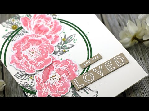 Simon Says Stamp! Simon Says Clear Stamps BEAUTIFUL FLOWERS sss101826
