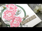 Simon Says Stamp! Simon Says Clear Stamps BEAUTIFUL FLOWERS sss101826