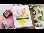 Simon Says Stamp! CZ Designs SENTIMENT STRIPS REVERSE MISS YOU czg002