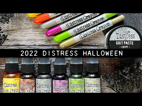 Simon Says Stamp! Tim Holtz Distress HALLOWEEN MICA STAIN SET 4 Ranger tshk81104