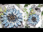 Tim Holtz Distress Spray Stain HICKORY SMOKE Ranger TSS44123 Art Journaling with Shari TAG Book