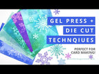 Simon Says Stamp! Gel Press 5 x 7 REUSABLE GEL PRINTING PLATE 10810