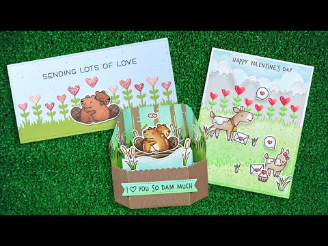 Simon Says Stamp! Lawn Fawn SO DAM MUCH Clear Stamps lf3013