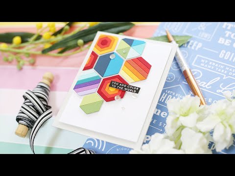 Simon Says Stamp! Simon Says Stamp SEXY HEXIES Wafer Dies sssd112366