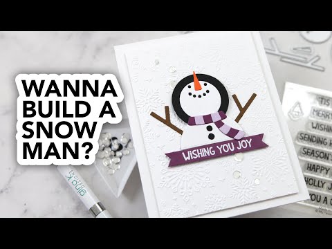 Simon Says Stamp! My Favorite Things SNOW BUDDY Dies Die-Namics mft2407