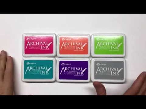 Simon Says Stamp! Ranger Archival Ink Pad PARADISE TEAL AIP52500