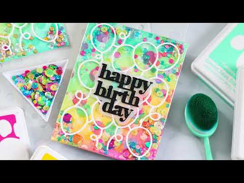 Simon Says Stamp! Simon Says Stamp BALLOON BACKGROUND Wafer Dies s728