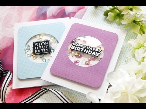 Simon Says Stamp! CZ Design Clear Stamps STOP DROP PARTY cz34