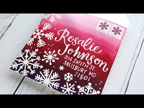 Simon Says Stamp! Simon Says Stamp Stencil SNOWFLAKES ssst121457