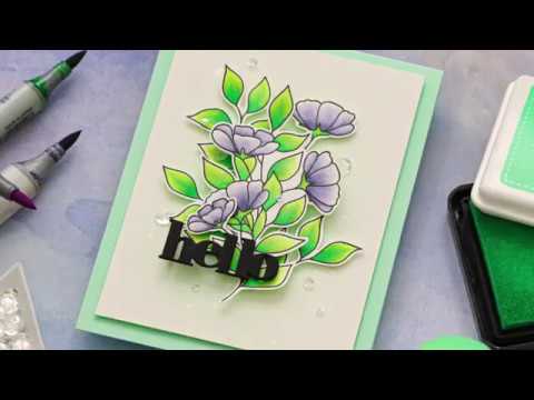 Simon Says Stamp! Simon Says Stamp BOLD HELLO Wafer Die sssd112103