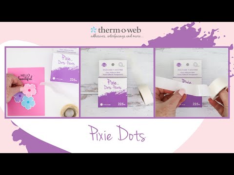 Simon Says Stamp! Therm O Web PIXIE DOTS iCraft Removable Adhesive 3398