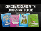 Simon Says Stamp! Simon Says Stamp Embossing Folder SNOWFLAKE VISIONS sf252