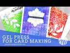 Simon Says Stamp! Simon Says Clear Stamps PRISMATIC SNOWFLAKES sss302170c