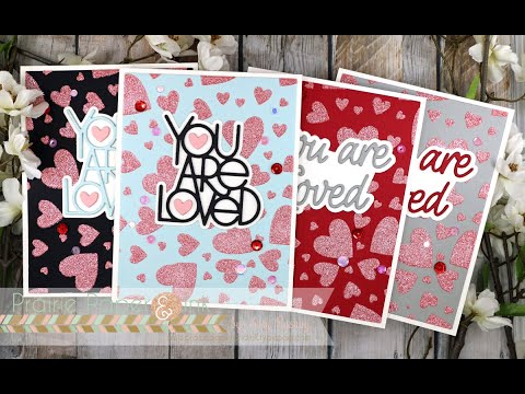 Simon Says Stamp! Simon Says Stamp YOU ARE LOVED Wafer Dies sssd112099