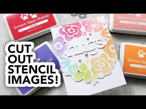 Simon Says Stamp! CZ Design HUGS Wafer Dies czd123