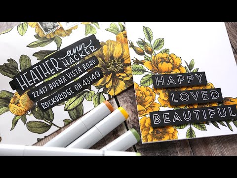 Simon Says Stamp! Simon Says Clear Stamps BEAUTIFUL FLOWERS sss101826