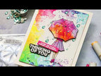 Simon Says Stamp! Simon Says Clear Stamps FOLLOW THE RAINBOWS sss102110