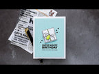 Simon Says Stamp! CZ Design Clear Stamps STOP DROP PARTY cz34