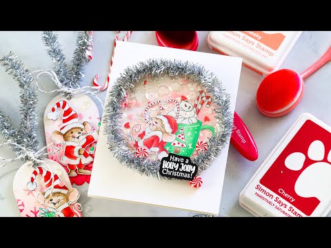 Simon Says Stamp! Tonic WHITE BLIZZARD Nuvo Glitter Drops 758N