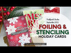 Simon Says Stamp! PinkFresh Studio MERRY AND BRIGHT Hot Foil Plate 175322