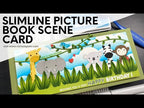 Simon Says Stamp! Simon Says Stamp PICTURE BOOK ZEBRA Wafer Dies s513