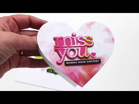 Simon Says Stamp! CZ Design Wafer Dies MISS YOU czd80