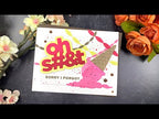 Simon Says Stamp! Simon Says Stamp ICE CREAM SCOOP AND CONE Wafer Dies s803