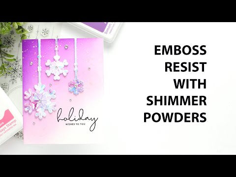 Simon Says Stamp! Simon Says Clear Stamps GLISTENING SNOWFLAKES sss202597c Cozy Hugs