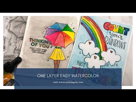 Simon Says Stamp! Simon Says Clear Stamps FOLLOW THE RAINBOWS sss102110