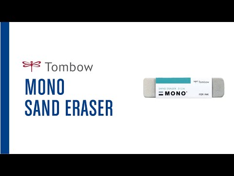 Tombow MONO Sand Eraser , Grey, 1 Pack