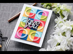 Simon Says Stamp! CZ Design Wafer Dies LOVE YOU czd30