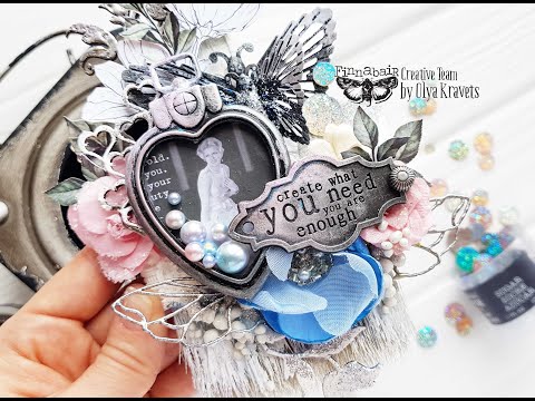 Simon Says Stamp! Prima Marketing OLD SILVER Finnabair Art Alchemy Metallique Wax 963996