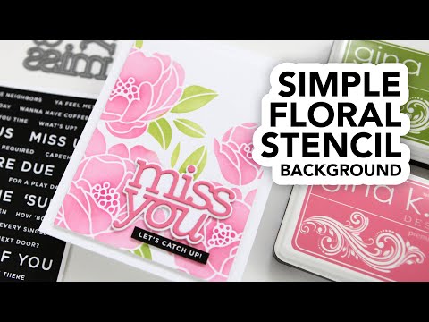 Simon Says Stamp! CZ Design Wafer Dies MISS YOU czd80