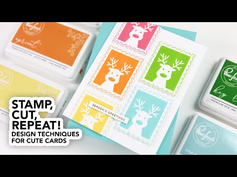 Simon Says Stamp! CZ Design Wafer Dies POSTAGE czd68
