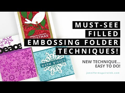 Simon Says Stamp! Simon Says Stamp Embossing Folder SWIRLING SNOWFLAKES sf242