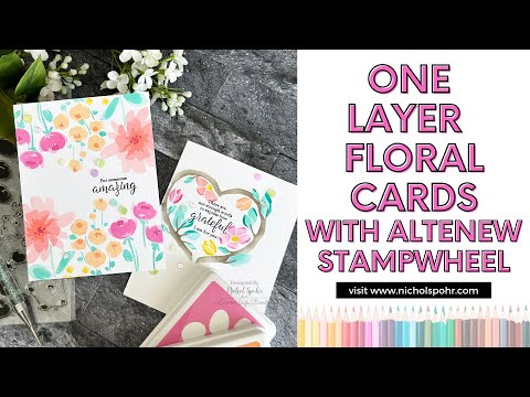 Simon Says Clear Stamps Fresh Air Flowers sss202703