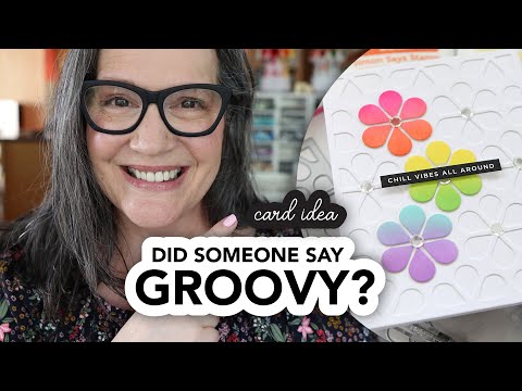 Simon Says Stamp! Simon Says Stamp FAB FLORAL PLATE Wafer Die s808 A Groovy Idea for a Handmade Card Cathy Zielske