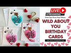 Simon Says Stamp! CZ Design Wafer Dies WILD LOVE czd187c Hugs