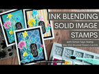 Simon Says Stamp! Simon Says Stamp Flannel Gray INK CUBE HOLDER and Mesh Storage st0076