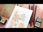 Simon Says Stamp! Simon Says Stamp Stencil PEONY BOUQUET ssst121467