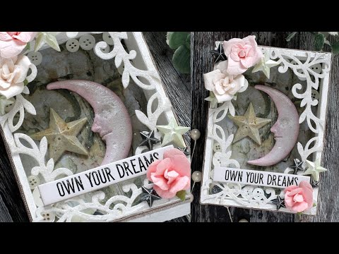 Simon Says Stamp! Prima Marketing NOCTURNAL ELEMENTS Finnabair Decor Mould 968656