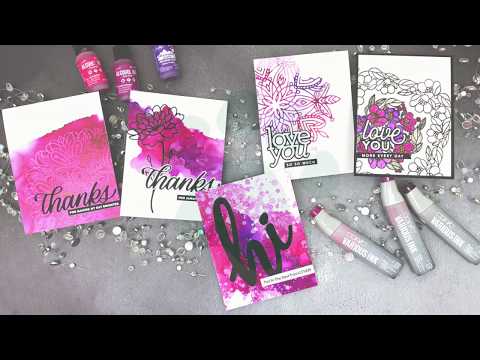 Simon Says Stamp! Tim Holtz Alcohol Ink PURPLE TWILIGHT Ranger TAB25511