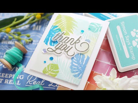 Simon Says Stamp! Simon Says Clear Stamps TROPICAL SILHOUETTES sss202314c *