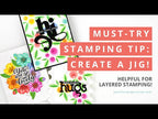 Simon Says Stamp! Honey Bee INSIDE KINDNESS SENTIMENTS Clear Stamp Set hbst400